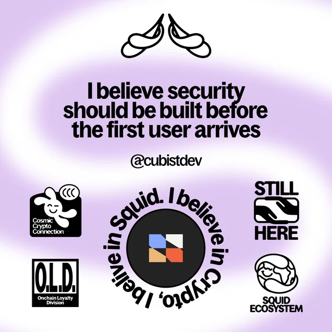 I believe security should be built before the first user arrives.