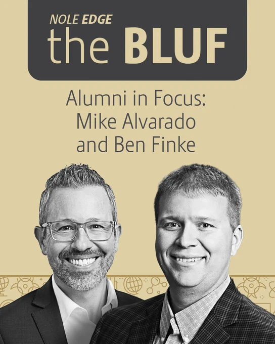 Nole Edge the BLUF promotional graphic.