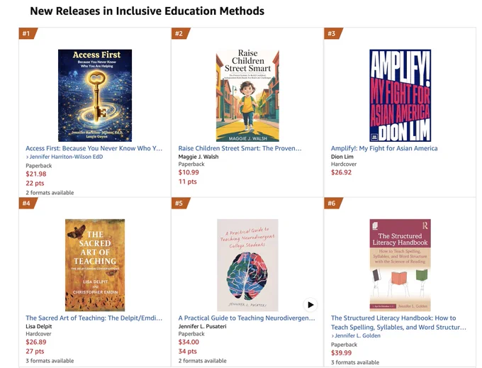 Top 6 amazon chart