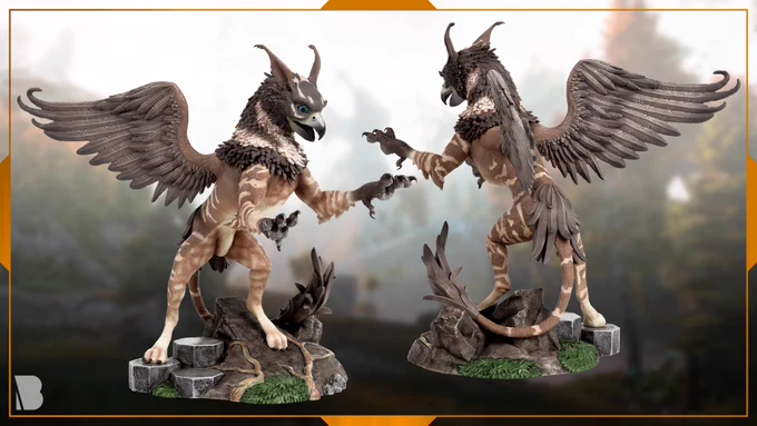 The 9 in (23 cm) tall Dragon Age: The Veilguard Assan Statue. Adorable, pettable, and beautifully-detailed.