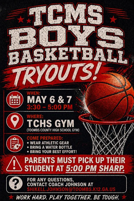Boys BB Tryouts