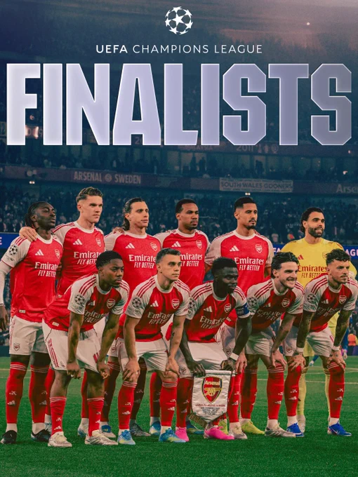 The Arsenal. UEFA Champions League finalists.