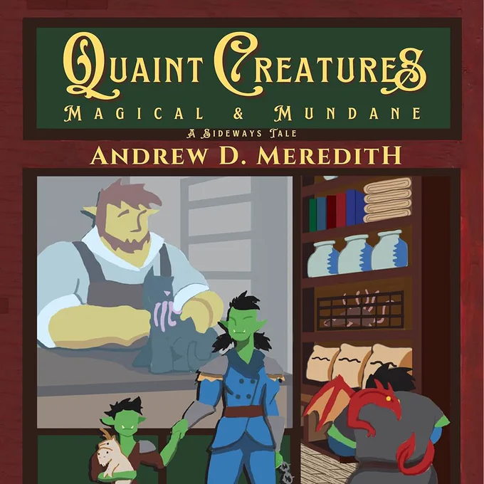 Quaint Creatures by Andrew D. Meredith book cover