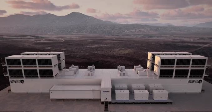 The Savrn Atom is powered by the Intelliflex Octopod at 22.4 MW per acre vs. typical hyperscale at roughly 0.4–0.5 MW per acre when you include site, setbacks, substation, water plant, parking, security
One standard Atom = 0.53 acres / 23,250 sq ft for 8.8 MW IT load
A 100 MW hyperscale typically wants 150–250 acres. Intelliflex delivers the same IT load on ~5.7 acres.