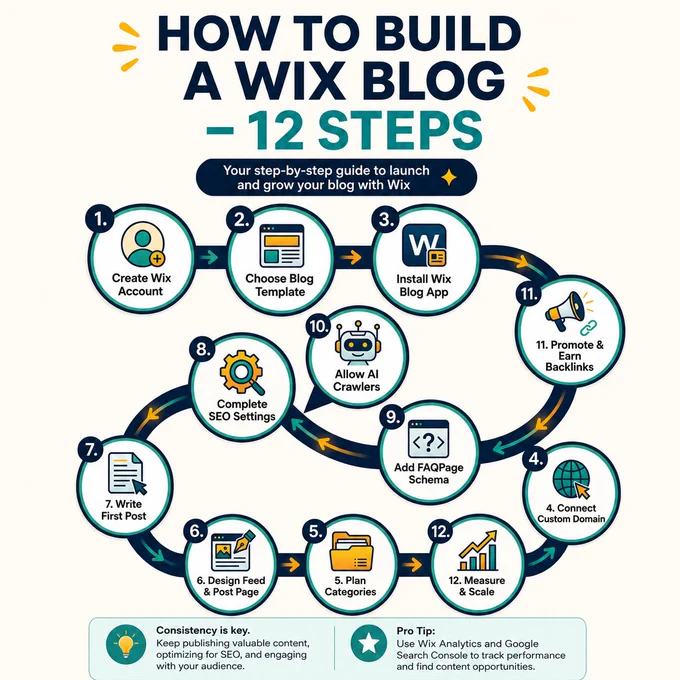How to Build a Wix Blog in 2026: The Ultimate Step-by-Step Guide (SEO   AI Optimised)