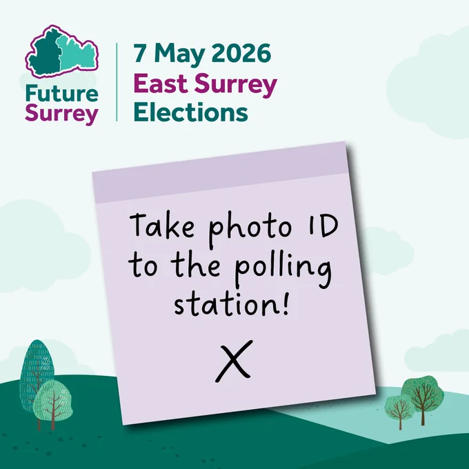 You need photo ID to vote on Thursday 7 May
