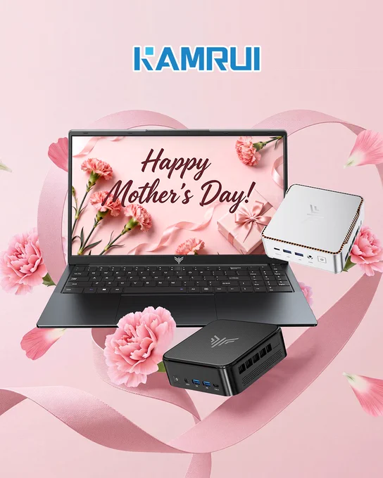 💐 Mother's Day is coming. The deals are already here.

KAMRUI Early Mother's Day Sale – now live ✅
🖥️ Mini PCs
💻 Laptops

The perfect tech gift for mom.

👉 https://kamrui.store

#KAMRUI #MothersDaySale