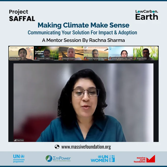 Mentor Session: Rachna Sharma @ Project SAFFAL