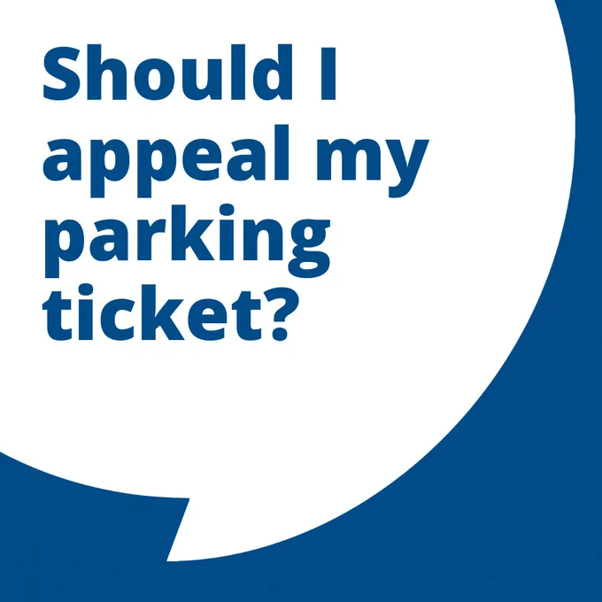 Should I appeal my parking ticket?
