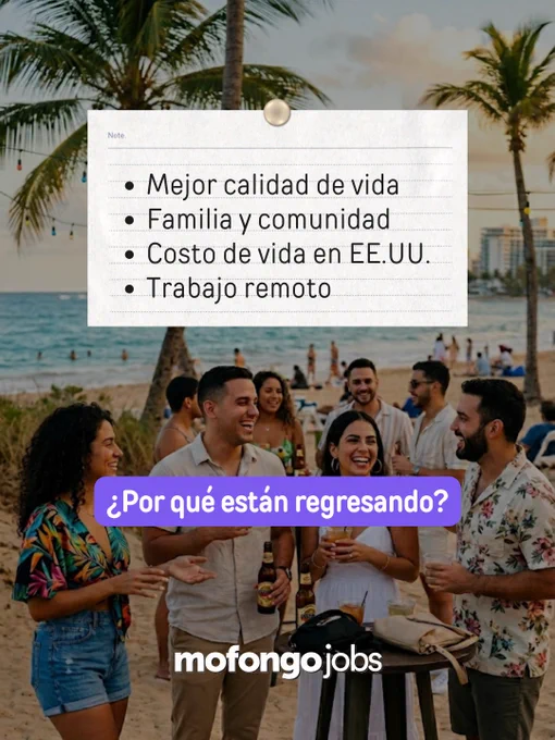 ¿Por qué están regresando?