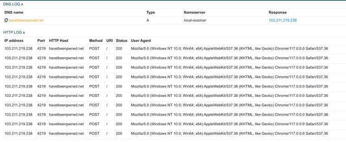 RemusStealer malware sample using havelbeenpwned .net  a botnet C2 server