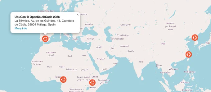 Back to the sunny side of Linux ☀️
#UbuCon Europe returns to Málaga with #OpenSouthCode26!
Talks, culture & #opensource community
🗓️June 26–27, 2026
See you at @latermicamalaga
🗺️ Maps: https://ubucon.org/
👉 Blog: https://discourse.ubuntu.com/t/back-to-the-sunny-side-of-linux-ubucon-europe-opensouthcode-2026/76910