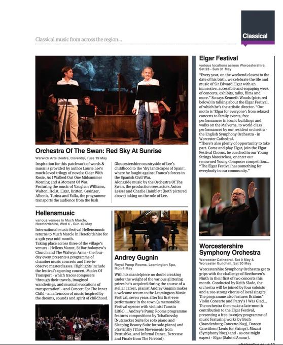 Further information and to book: https://elgarfestival.org/whats-on-2026/
