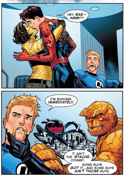 From Amazing Spider-Man #28 by Joe Kelly