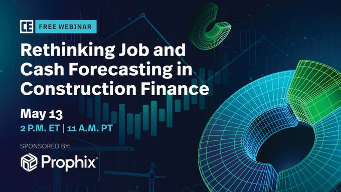 Rethinking Job and Cash Forecasting in Construction Finance webinar.