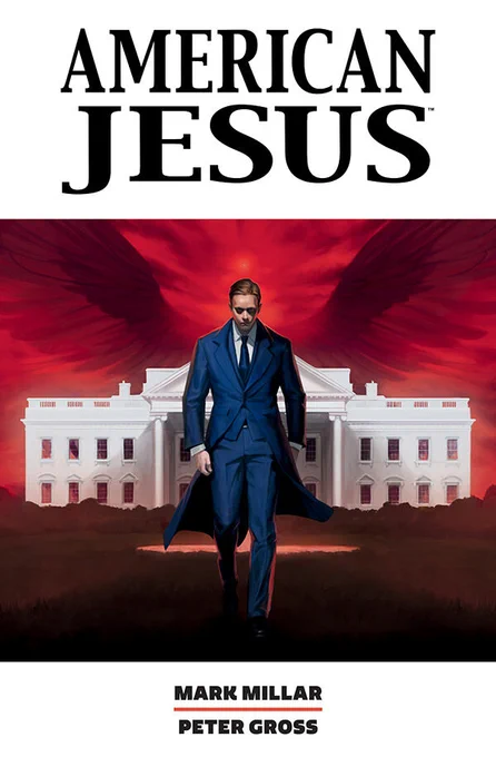 Cover of the American Jesus Library Edition, illustrated by Josie Muir