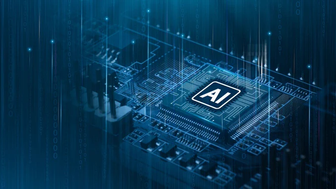 Illustration depicting artificial intelligence technologies