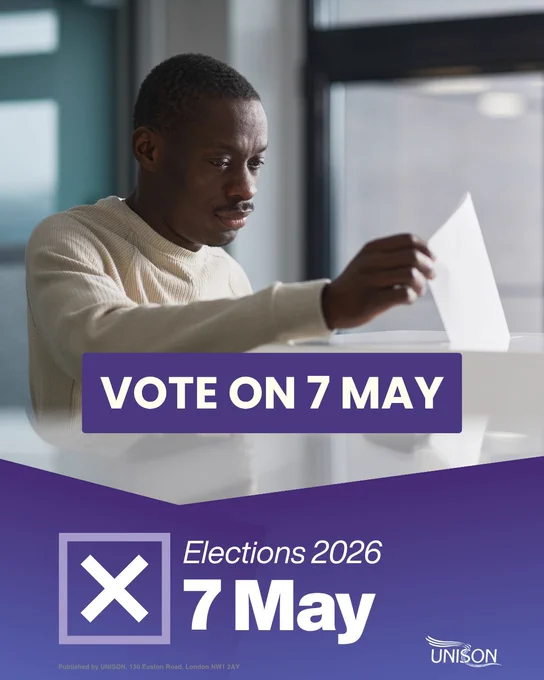 Someone putting a ballot paper in a ballot box. Elections 2026: Vote on 7 May