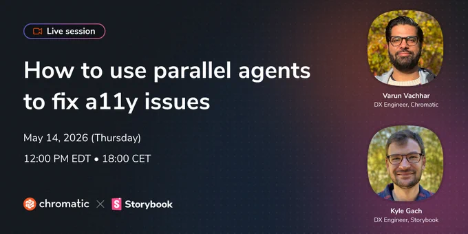 how to use parallel agents to fix a11y issues