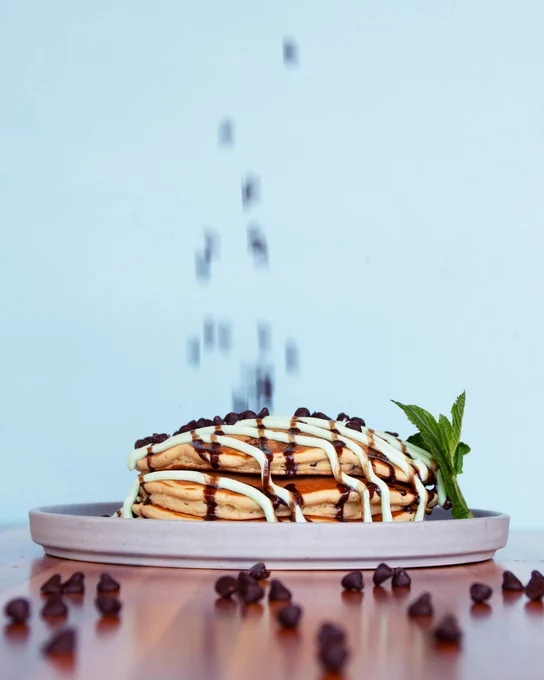 Kerbey lane cafe pancake of the month mint chip for kerbey kindness initiative to raise fund for AISD negative student meal balances