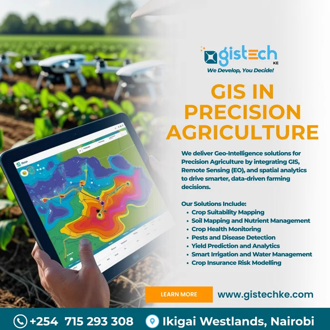GIS in Precision Agriculture by GISTechKE 