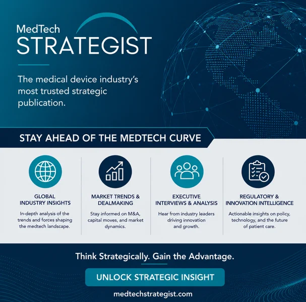 Understanding #medtech isn’t enough. Strategy is what sets leaders apart. @MedTechStrat delivers insight behind trends, deals, and innovation shaping the industry: https://bit.ly/49wK1Tw