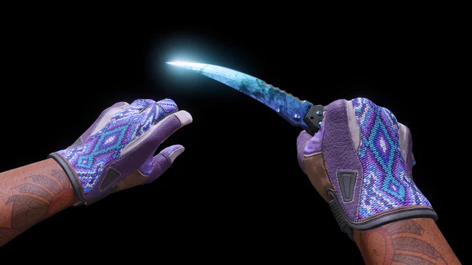 0.1399 Sport Gloves Violet Beadwork #962

|

0.0514 Flip Knife Gamma Doppler P1 Diamond Gem #701 (working on getting a better pattern   float :D)