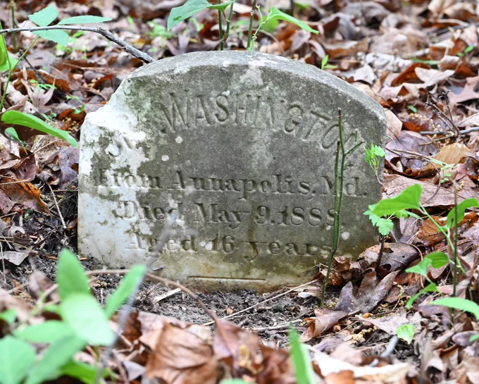 Governor Moore visiting unmarked graves at the House of Reformation in Cheltenham. 

