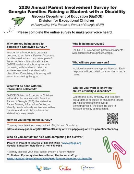 DES parent survey