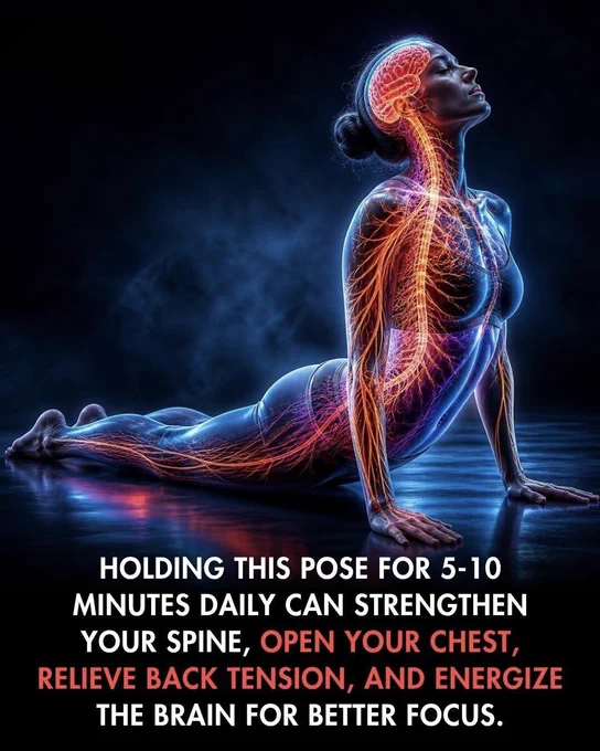 ⚠️ This 5-Minute Pose Could Unlock Hidden Energy in Your Body
One simple floor pose done for just 5–10 minutes a day may help strengthen your spine, open your chest, reduce back tension, and sharpen mental focus.
Experts say deep stretching and controlled breathing can improve posture, relax tight muscles, and increase oxygen flow to the brain — leaving many people feeling calmer, lighter, and more energized afterward.
The surprising part? You don’t need intense workouts… just stillness, breathing, and a few quiet minutes daily.
Source 
National Center for Complementary and Integrative Health. Yoga: What You Need To Know. U.S. Department of Health & Human Services.
Harvard Health Publishing. Yoga for better posture and flexibility. Harvard Medical School.