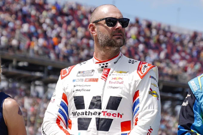 Trackhouse Racing driver Shane van Gisbergen.