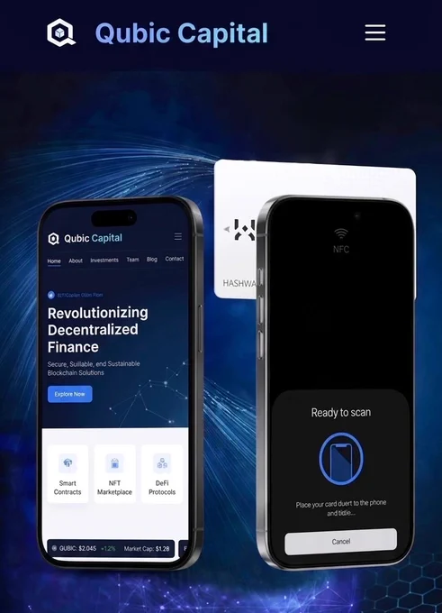 $QCAP x $QVAULT = $Qubic