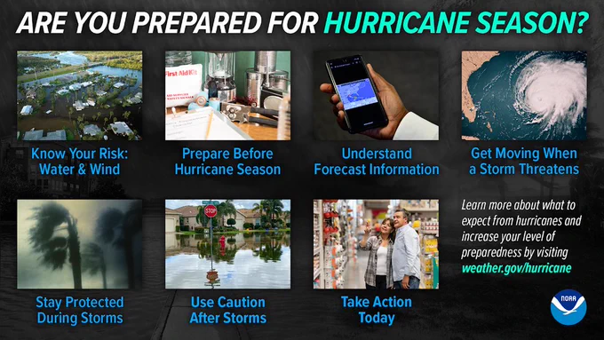 You can increase you level of preparedness and learn more by visiting weather.gov/hurricane