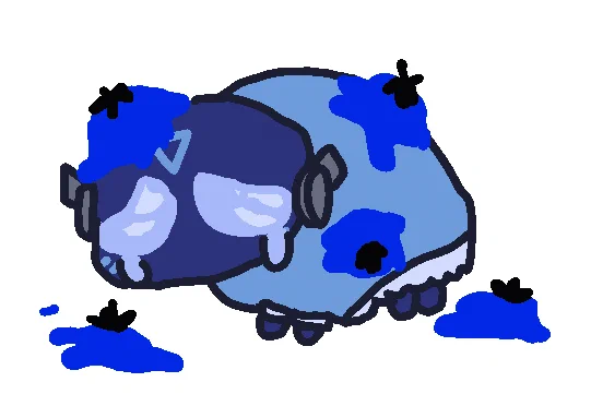 redraw of art by crumb cuptoast