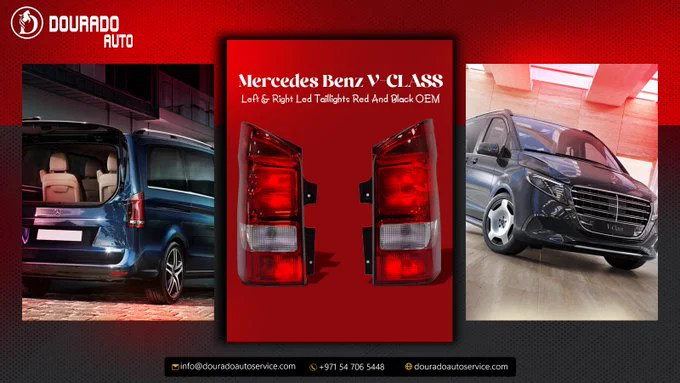 Mercedes Benz V-CLASS with premium Left & Right OEM LED Taillights