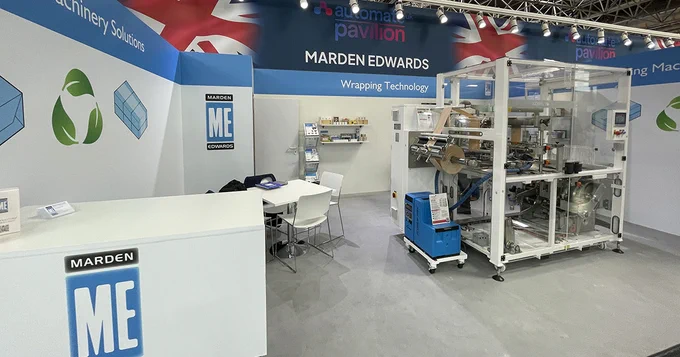 Our brand new U-Band machine on the stand at Interpack 2026 - Day 1 of 7 !  Join us in Hall 11, Stand D74-04. 