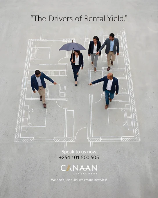 Location. Lifestyle. Liquidity.
The quiet forces behind premium returns in Nairobi’s luxury market.
Explore the insight. Refine your edge with us.
Call 0101 500 505
#CanaanInsights #RealEstateROI #WealthBuilding #PropertyMarketKenya