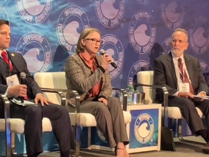 BOEM Associate Director Dr. Megan Carr is speaking on a panel about deep-seabed mining at the Offshore Technology Conference.