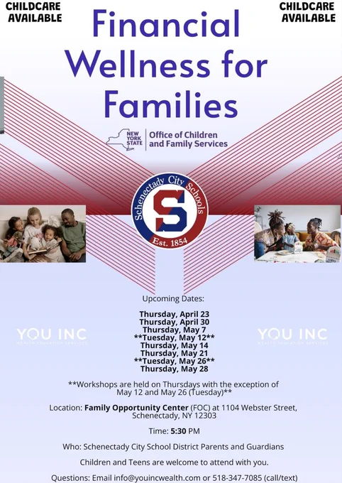 Flyer Financial Wellness for Families