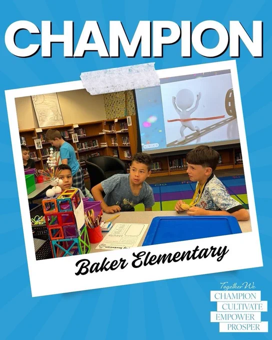 Baker 3rd Grade Disney STEAM project