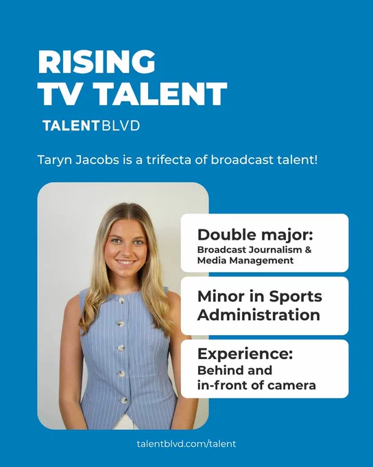 Taryn Jacobs TalentBlvd journalist