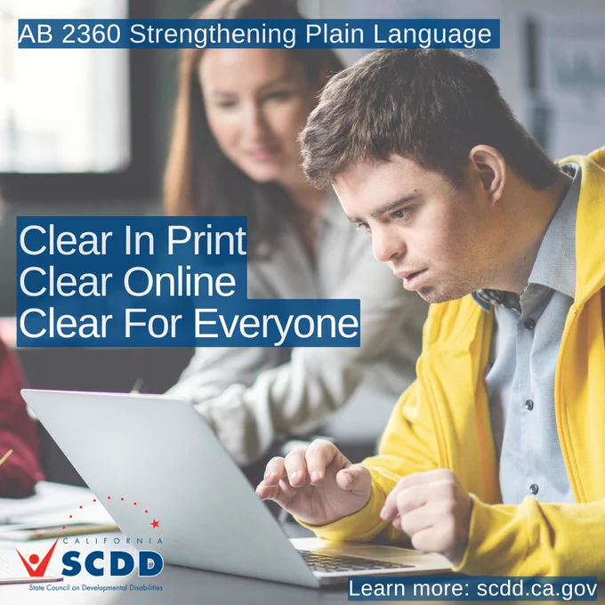 If you can’t understand it, you can’t use it.
AB 2360 helps make government information clear—online and in print—so people can access services, understand their rights, and take action.
👉 Learn more and share your voice: https://leginfo.legislature.ca.gov/faces/billNavClient.xhtml?bill_id=202520260AB2360