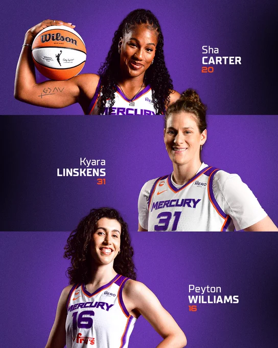 Sha Carter
Kyara Linskens
Peyton Williams