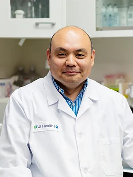 Cancer Center member Tohru Yamada, PhD, is a senior author on the study and Associate Professor in the Departments of Surgery and Biomedical Engineering at UIC.