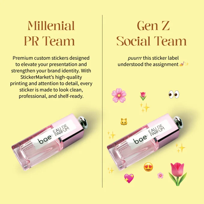 Millenial PR Team vs Gen Z Social Team