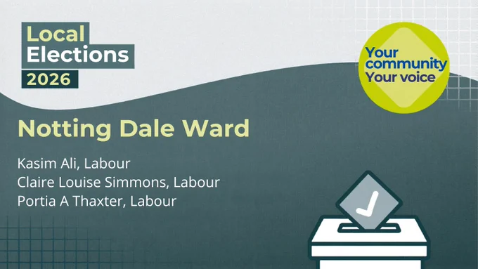 The results from Notting Dale Ward