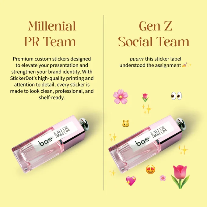 Millennial vs Gen Z trend
