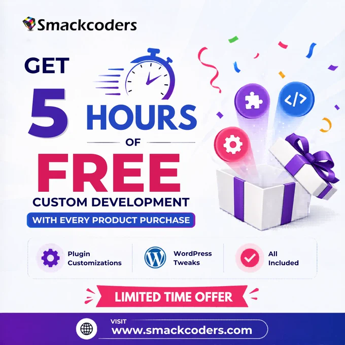 Smackcoders Plugin customizations