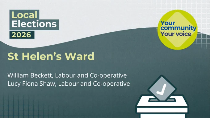 The results from St Helen's Ward