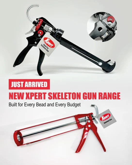 Introducing the New Xpert skeleton gun range - built for every bead and every budget.